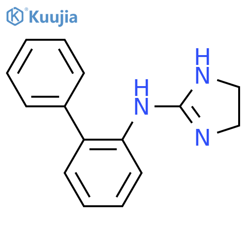 1H-Imidazol-2-amine, N-[1,1'-biphenyl]-2-yl-4,5-dihydro- structure