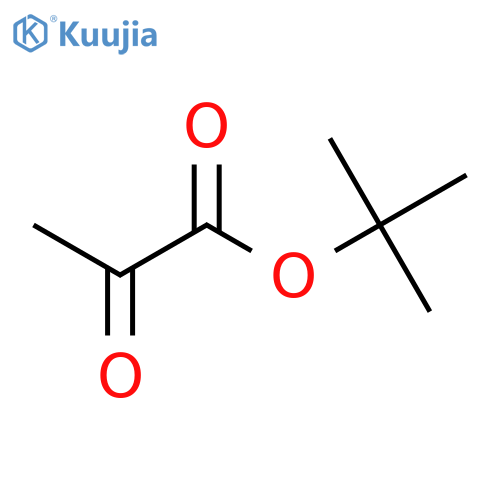 tert-butyl 2-oxopropanoate structure
