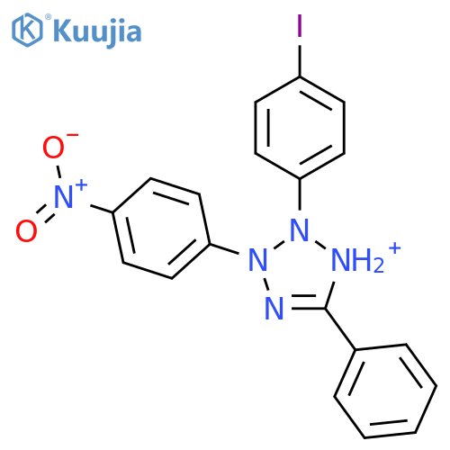 2H-Tetrazolium, 2-(4-iodophenyl)-3-(4-nitrophenyl)-5-phenyl- structure