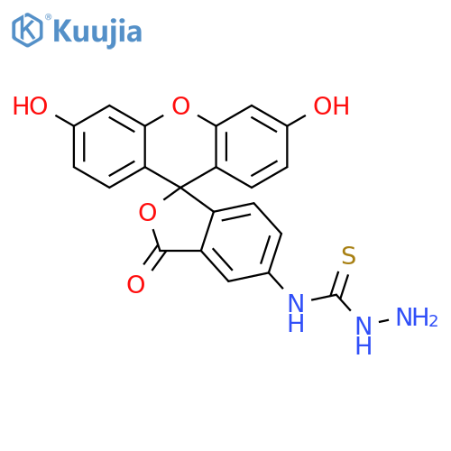 Fluorescein-5-thiosemicarbazide structure