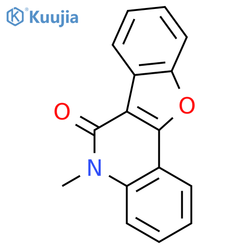 BENZOFURO[3,2-C]QUINOLIN-6(5H)-ONE, 5-METHYL- structure