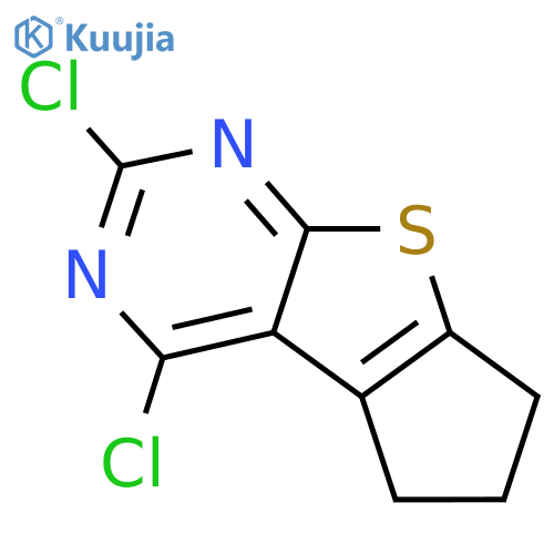 10,12-Dichloro-7-thia-9,11-diazatricyclo[6.4.0.02,6]dodeca-1(8),2(6),9,11-tetraene structure