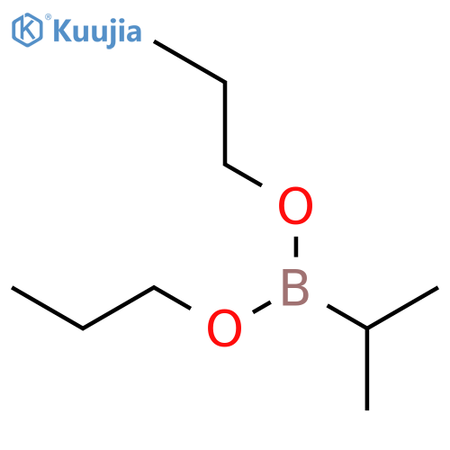 Boronic acid, (1-methylethyl)-, dipropyl ester structure