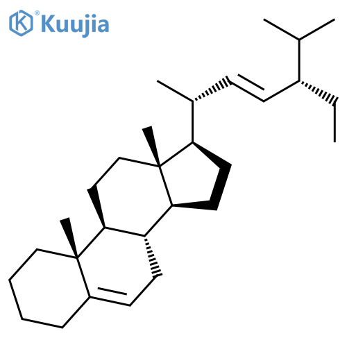 Stigmasta-5,22-diene,(22E)- (9CI) structure
