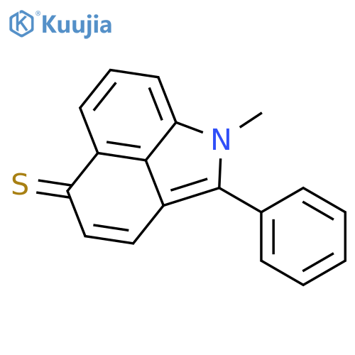 BENZ[CD]INDOLE-5(1H)-THIONE, 1-METHYL-2-PHENYL- structure