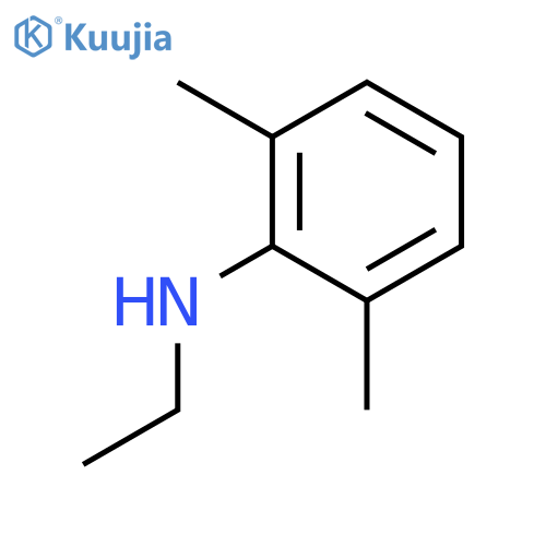 Benzenamine, N-ethyl-2,6-dimethyl- structure