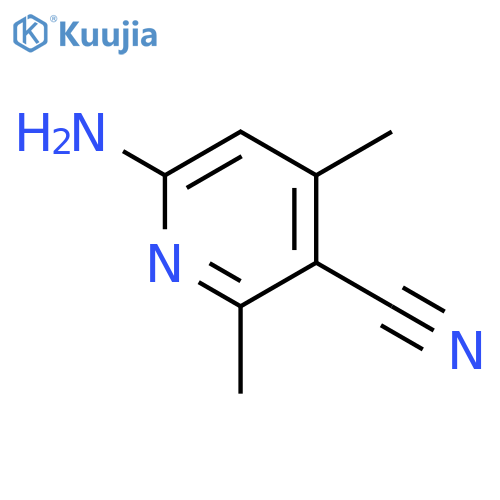 3-Pyridinecarbonitrile, 6-amino-2,4-dimethyl- structure