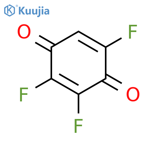 2,5-Cyclohexadiene-1,4-dione,  2,3,5-trifluoro- structure