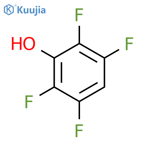 2,3,5,6-Tetrafluorophenol structure