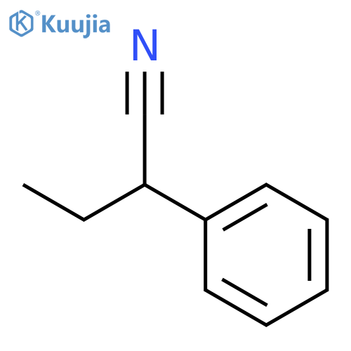 2-Phenylbutyronitrile structure