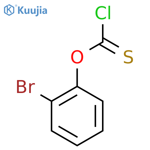 2-Bromophenyl chlorothioformate structure