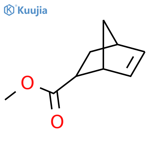 Bicyclo[2.2.1]hept-5-ene-2-carboxylic acid, methyl ester, exo- structure