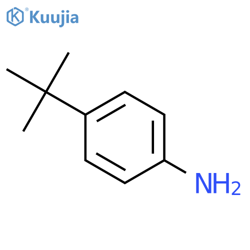 p-t-Butylaniline structure