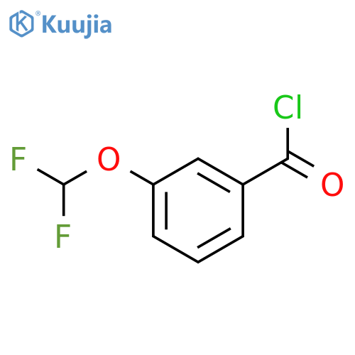 3-(difluoromethoxy)benzoyl chloride structure