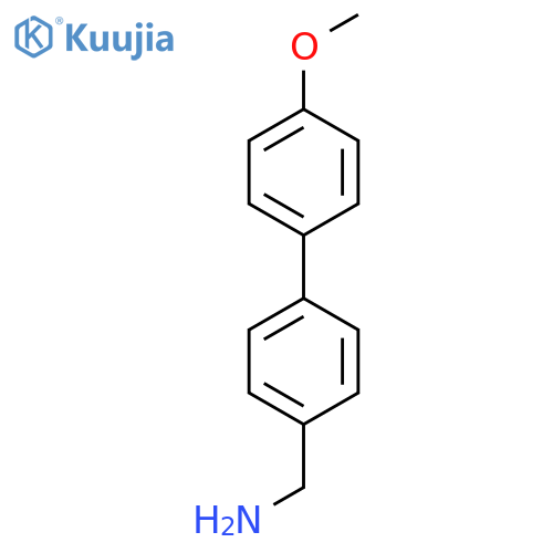 4'-Methoxy-1,1'-biphenyl-4-methanamine structure
