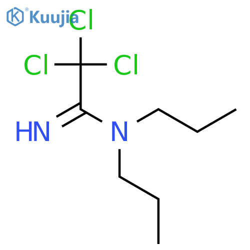 ETHANIMIDAMIDE, 2,2,2-TRICHLORO-N,N-DIPROPYL- structure