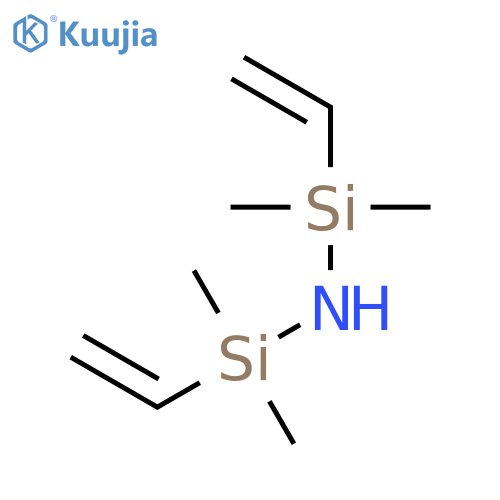 1,1,3,3-Tetramethyl-1,3-divinyldisilazane structure