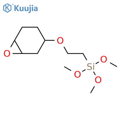Silane, trimethoxy[2-(7-oxabicyclo[4.1.0]hept-3-yloxy)ethyl]- structure