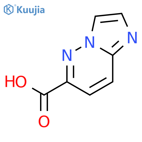 Imidazo[1,2-b]pyridazine-6-carboxylic acid structure