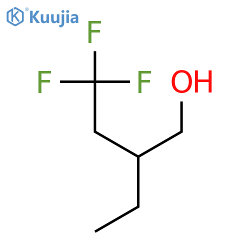 2-ethyl-4,4,4-trifluorobutan-1-ol structure