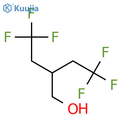 4,4,4-trifluoro-2-(2,2,2-trifluoroethyl)butan-1-ol structure
