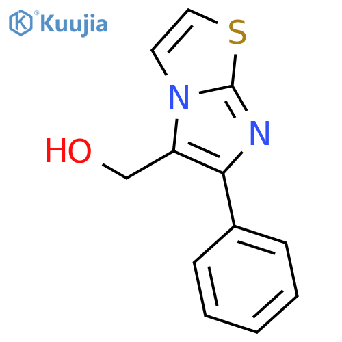 (6-Phenylimidazo[2,1-b]thiazol-5-yl)methanol structure