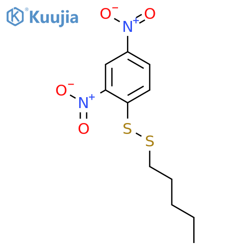DISULFIDE, 2,4-DINITROPHENYL PENTYL structure
