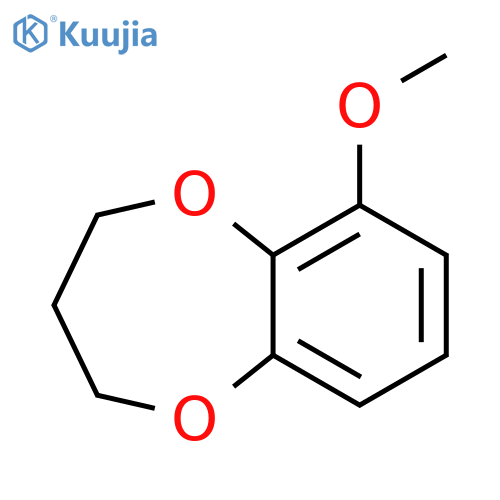 2H-1,5-Benzodioxepin, 3,4-dihydro-6-methoxy- structure