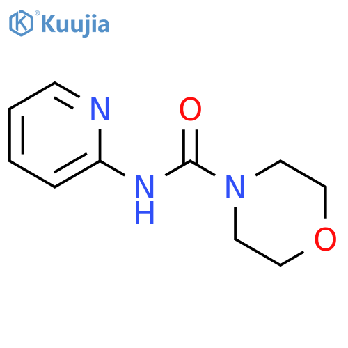 4-Morpholinecarboxamide, N-2-pyridinyl- structure