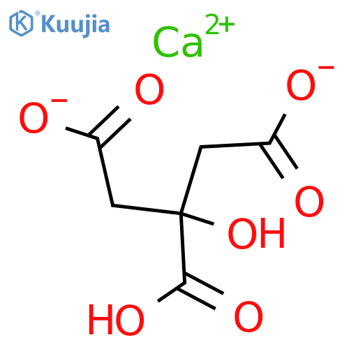 Calcium citrate structure