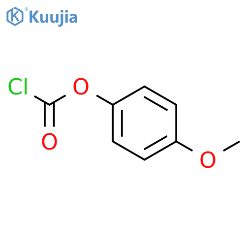 4-methoxyphenyl carbonochloridate structure