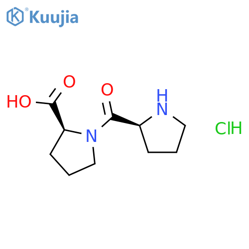1-L-Prolyl-L-proline Hydrochloride structure