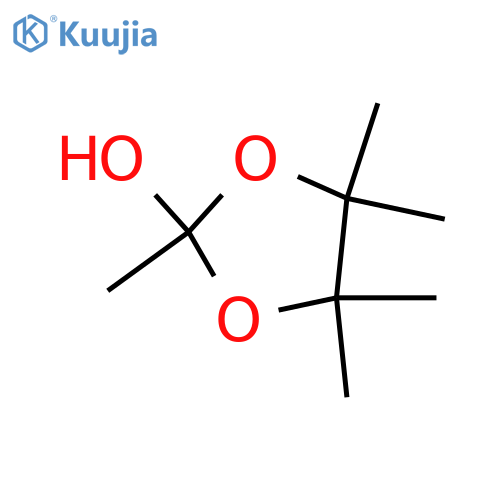 1,3-Dioxolan-2-ol, 2,4,4,5,5-pentamethyl- structure