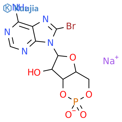 8-Bromo-cAMP sodium salt structure