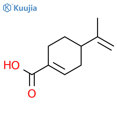 1-Cyclohexene-1-carboxylicacid, 4-(1-methylethenyl)- structure