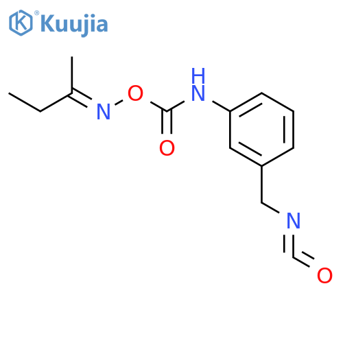 2-BUTANONE, O-[[(3-ISOCYANATOMETHYLPHENYL)AMINO]CARBONYL]OXIME structure