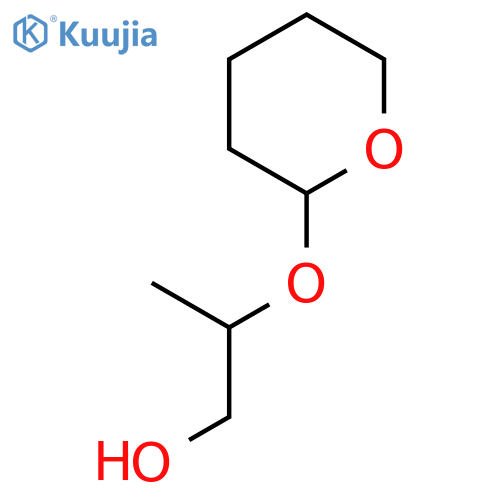(2S)-2-((Tetrahydro-2H-pyran-2-yl)oxy)propan-1-ol structure