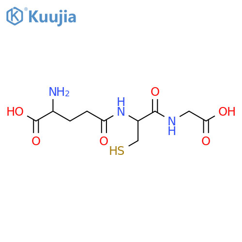 2-Amino-4-({1-(carboxymethyl)carbamoyl-2-sulfanylethyl}carbamoyl)butanoic acid structure
