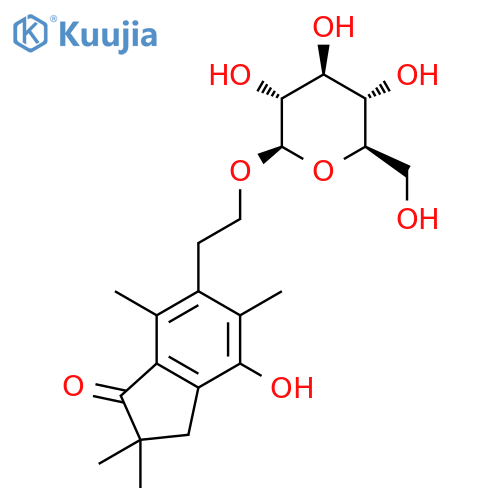 Onitin 2'-O-glucoside structure