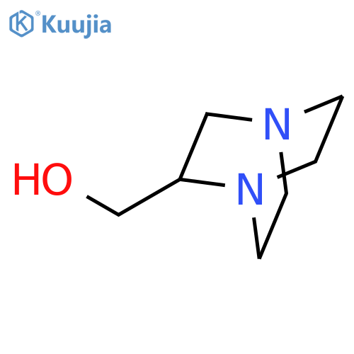 {1,4-diazabicyclo[2.2.2]octan-2-yl}methanol structure