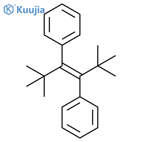 Benzene, 1,1'-[(1E)-1,2-bis(1,1-dimethylethyl)-1,2-ethenediyl]bis- structure