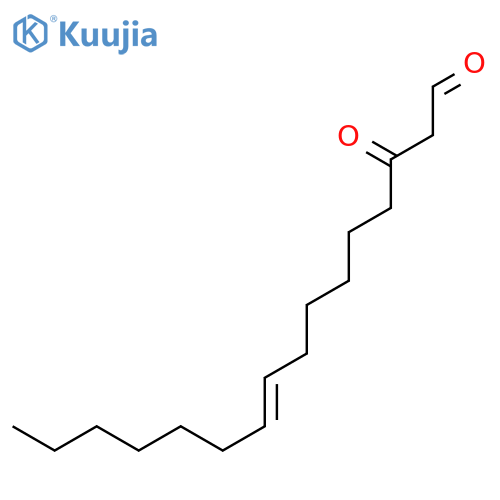 3-oxo-(Z)-9-hexadecenal structure