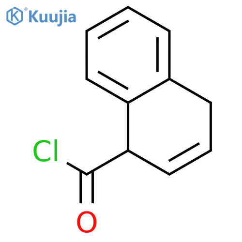 1-Naphthalenecarbonylchloride, 1,4-dihydro- structure