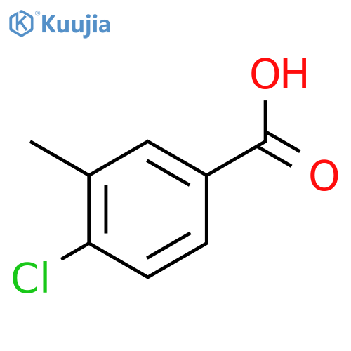 4-Chloro-3-methylbenzoic acid structure