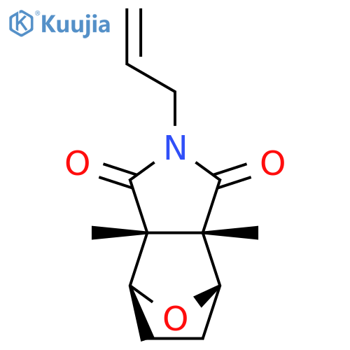 4,7-Epoxy-1H-isoindole-1,3(2H)-dione,hexahydro-3a,7a-dimethyl-2-(2-propen-1-yl)- structure