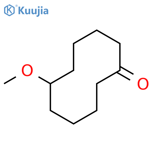 6-methoxycyclodecan-1-one structure