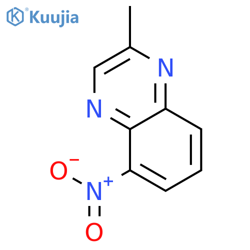 Quinoxaline, 2-methyl-5-nitro- structure