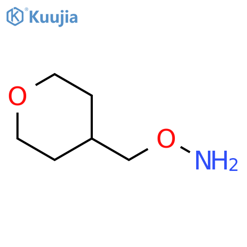 O-(oxan-4-yl)methylhydroxylamine structure