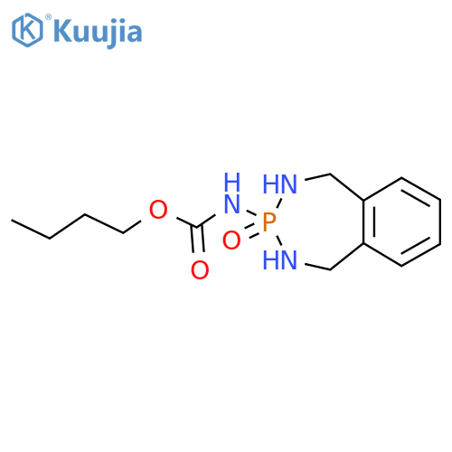 Butyl N-(3-oxo-1,2,4,5-tetrahydro-2,4,3lambda5-benzodiazaphosphepin-3-yl)carbamate structure