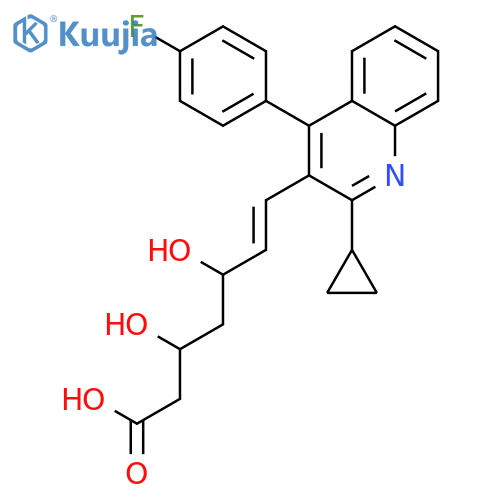 (3R,5R,6E)-Pitavastatin structure